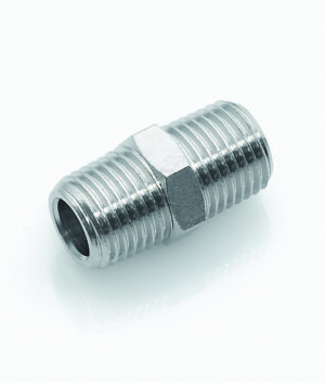 Equal Nipple Tapered Nickel Plated Brass