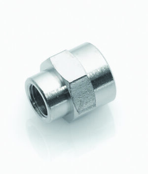 Reducing Female Socket Nickel Plated Brass
