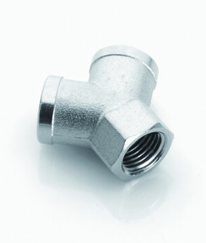 Equal Female Y Nickel Plated Brass
