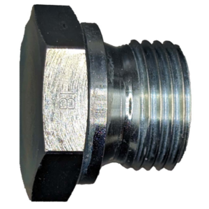 Male Plug 60 Degree Cone Hex Head