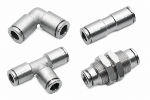All Nickle Plated Brass Push-In Fittings