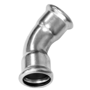 Press Fit 45deg Equal Elbow