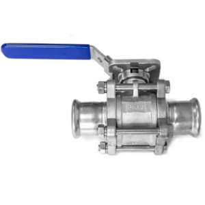 Press Fit 3 Piece Ball Valve