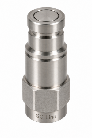 Flat Faced Probe Steel