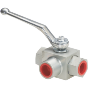 Hydraulic 3 Way Female Ball Valve (T Type)