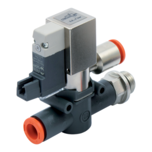 Inline 3/2 Solenoid Valve G1/8" Exhaust Thread to Tube NC